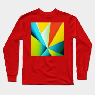 Abstract Spring Sunrise (MD23SPR30) Long Sleeve T-Shirt